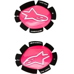 ALPINESTARS GP Plus Knieschleifer Pink Fluo / Weiß