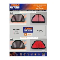 FILTRO DE AIRE DE ALGODÓN DNA YAMAHA MT10 2016-2020 2