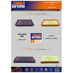 FILTRO DE AIRE DE ALGODÓN DNA BMW S 1000 R / RR 2019-2025 2