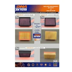 DNA-BAUMWOLL-LUFTFILTER KTM 1290 SUPER ADVENTURE S 2015-2024 2