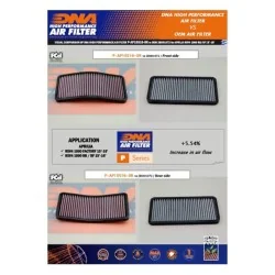 FILTRO DE AIRE DE ALGODÓN DNA APRILIA RSV4 1100 RACING FACTORY ABS 2019-2026 2