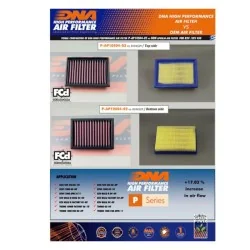 FILTRO DE AIRE DE ALGODÓN DNA APRILIA TUONO V4 1100 RR 2016-2019 2