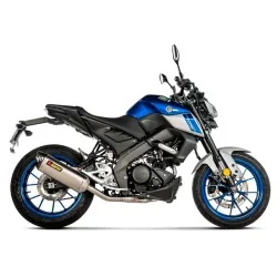 AKRAPOVIC TITAN-AUSPUFFANLAGE (COMPLETE RACING LINE) FÜR YAMAHA R 125 / MT-125 (2021-2025) 2