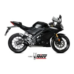 ESCAPE COMPLETO CARBONO MIVV MK3 YAMAHA YZF R 125 2019-2024 2