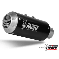 SILENCIADOR MIVV MK3 ACERO INOXIDABLE NEGRO KAWASAKI Z 900 2020-2024