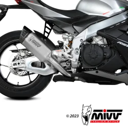 MIVV SILENCIADOR SR-1 TITANIO MIVV APRILIA RSV4 1100 2021-2024 NO HONOLOGADO 2