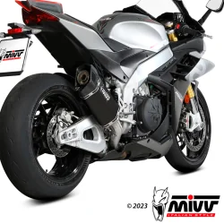 MIVV SR-1 TITANIUM BLACK SCHALLDÄMPFER MIVV APRILIA RSV4 1100 2021-2024 NICHT HONOLOGIERT 2