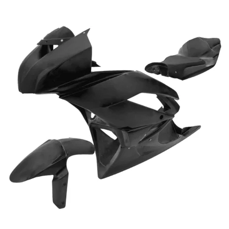 Carenado de fibra ITR para KAWASAKI ZX6R 09-16 Oficial Competición