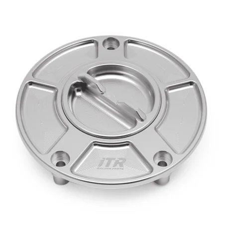 Tapón de deposito R en aluminio con cierre de rosca para KAWASAKI ZX10R 07-10