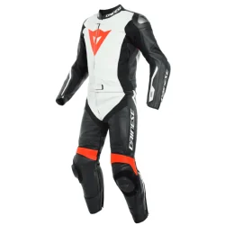 MONO DAINESE AVRO D-AIR NEGRO-BLANCO Y ROJO FLUOR