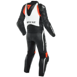 MONO DAINESE AVRO D-AIR NEGRO-BLANCO Y ROJO FLUOR 2