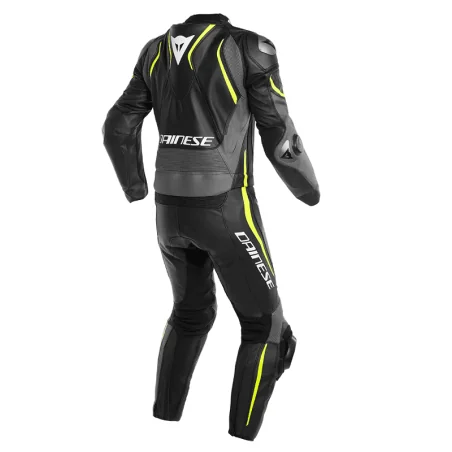MONO DAINESE LAGUNA SECA 4 NEGRO-AMARILLO FLUOR Y GRIS CARBÓN