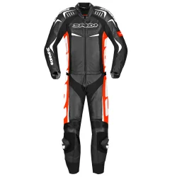 MONO SPIDI TRACK TOURING BLANCO-ROJO FLUOR