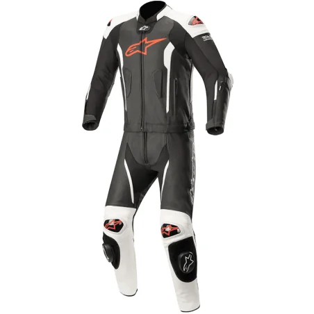 MONO ALPINESTARS MISSILE FOR TECH-AIR NEGRO-BLANCO Y ROJO FLUOR