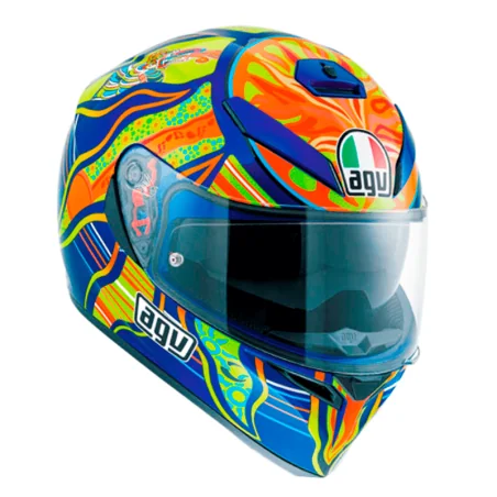 CASCO AGV K-3 SV Pinlock MAXVISION ROSSI 5 CONTINENTES