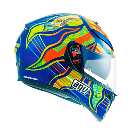CASCO AGV K-3 SV Pinlock MAXVISION ROSSI 5 CONTINENTES
