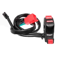 V-PARTS Universal schmaler Stift/Schalter, Ein/Aus und Starter 2