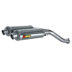 ESCAPE-SCHALLDÄMPFER AKRAPOVIC TITANIUM YAMAHA FZ6 FAZER 600 / S2 04-09 HOMOLOGÉ SS-Y6SO4-HET