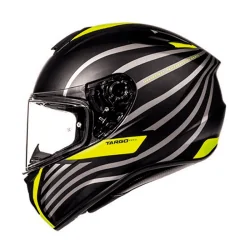 Casco MT Targo Doppler amarillo negro 2