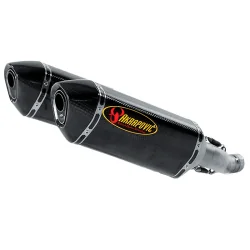 SILENCIADORES AKRAPOVIC CARBON SUZUKI GSX-R 1000 07-08 HOMOLOGADO