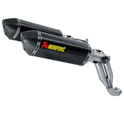 AKRAPOVIC SCHALLDÄMPFER TRIUMPH SPEED TRIPLE CARBON TRIPLE 1050 11-15 ZUGELASSEN