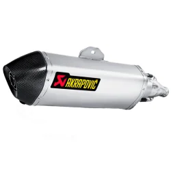 EDELSTAHL AKRAPOVIC ZUGELASSEN HONDA SH 300 2007-15
