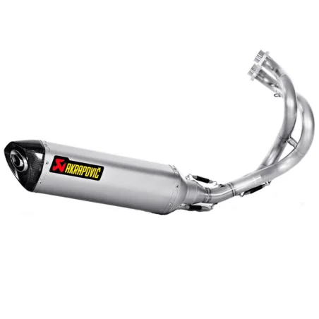 KOMPLETTER AUSPUFF AKRAPOVIC INOX KAWASAKI ER-6 N / F 2012-2016 S-K6R7-HT