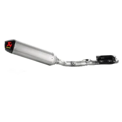 KOMPLETTER AUSPUFF AKRAPOVIC TITAN-ENTWICKLUNG NICHT ZUGELASSEN KAWASAKI KXF 250 07-08
