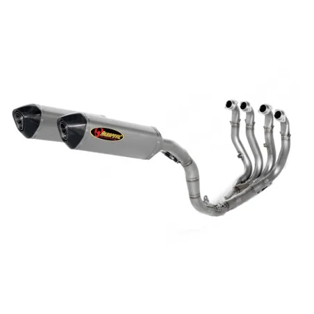 KOMPLETTER AUSPUFF RACING TITANIUM AKRAPOVIC KAWASAKI ZX-10 R 06-07
