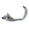 KOMPLETTER AUSPUFF INOX RACING AKRAPOVIC YAMAHA MT-07 2014-16