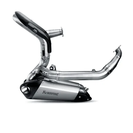 AKRAPOVIC KOMPLETTE AUSPUFF EVOLUTION AKRAPOVIC TITANIUM CARBON DUCATI 899 PANIGALE 2014-15 S-D11E1-T