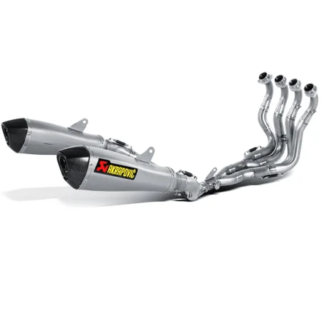 AKRAPOVIC COMPLETE EXHAUST EVOLUTION CONICAL TITANIUM SUZUKI GSX-R 1000 09-11 NICHT HOMOLOGIERT S-S10RFT7T-XT