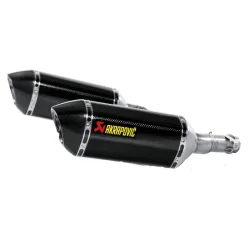 AKRAPOVIC CARBON SCHALLDÄMPFER KAWASAKI Z 1000 / SX 10-13 ZUGELASSEN