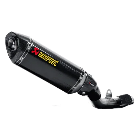 SILENCIADOR AKRAPOVIC CARBON KAWASAKI Z 800 E 2013-2016 HOMOLOGADO