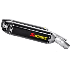 DÄMPFER GLEITEN AUF AKRAPOVIC CARBON DUCATI 848 EVO 08-13