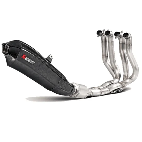 KOMPLETTE FLUCHT AKRAPOVIC EVOLUTION KAWASAKI NINJA H2 / R 2015-2019