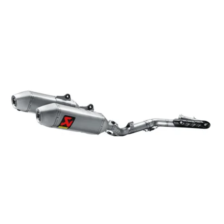 KOMPLETTER AUSPUFF AKRAPOVIC ROSTFREI HONDA CRF 450 2015-2016