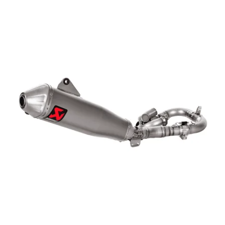 KOMPLETTER AUSPUFF RACING AKRAPOVIC EDELSTAHL YAMAHA YZ 450 F 2015-2017 NICHT ZUGELASSEN