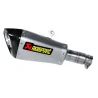 DÄMPFER RACING AKRAPOVIC TITAN CARBON YAMAHA R6 2010-2019