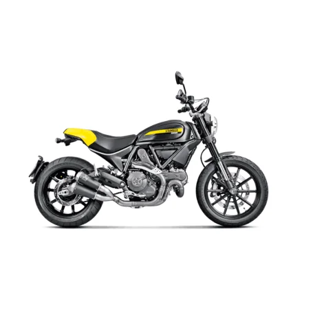 AKRAPOVIC SILENCIADOR SLIP ON TITANIUM DUCATI SCRAMBLER 2015-2020 S-D8SO4-CUBTBL
