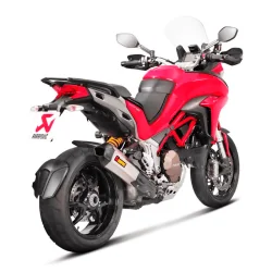 AKRAPOVIC SLIP ON TITAN CARBON SCHALLDÄMPFER DUCATI MULTISTRADA 1200 / S 2015-2017 2