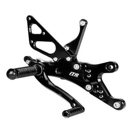 ESTRIBERAS MULT IREGULABLES - YAMAHA R1 2007-08 NEGRO