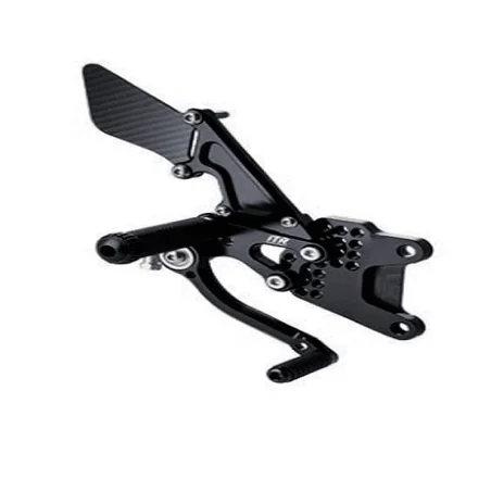 ESTRIBERAS MULTIREGULABLES - KAWASAKI ZX10R 2008-10 - NEGRO