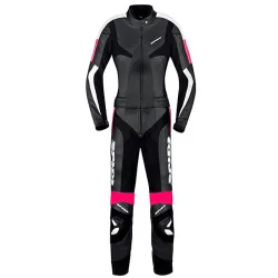 MONO SPIDI SEÑORA NEGRO / FUCSIA