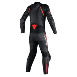 MONO DAINESE AVRO D2 NEGRO / ROJO FLUO 2