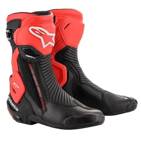 STIEFEL ALPINESTARS SMX PLUS V2 SCHWARZ / ROT