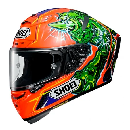 CASCO SHOEI X-SPIRIT 3 POWER RUSH TC-8