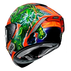 KOPFHÖRER SHOEI X-SPIRIT 3 POWER RUSH TC-8 2