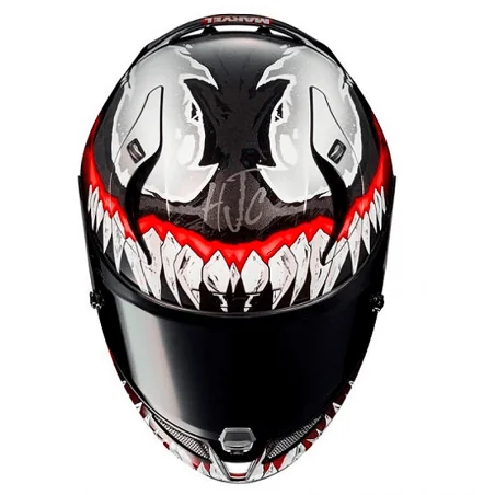 CASCO HJC RPHA 11 VENOM 2 MARVEL MC-1