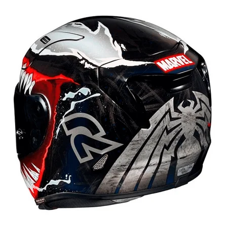 CASCO HJC RPHA 11 VENOM 2 MARVEL MC-1